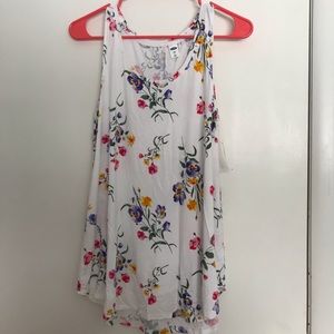 Floral Old Navy Tank Top